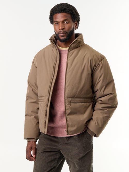 Piumino collo alto maniche raglan - Kiabi Piumino collo alto maniche raglan - Kiabi