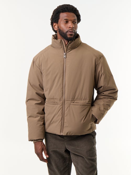 Piumino collo alto maniche raglan - Kiabi Piumino collo alto maniche raglan - Kiabi