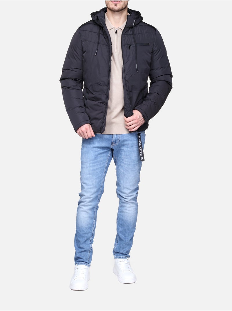 Piumino con cappuccio - Redskins Nero - Kiabi