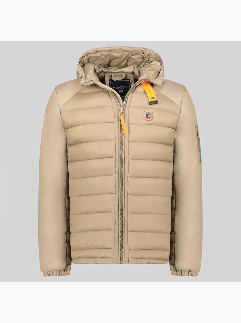 Piumino con cappuccio abator – geographical norway Beige - Kiabi
