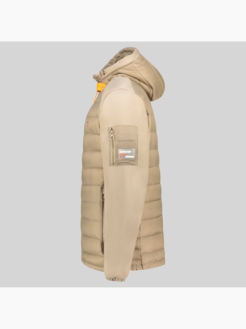Piumino con cappuccio abator – geographical norway Beige - Kiabi