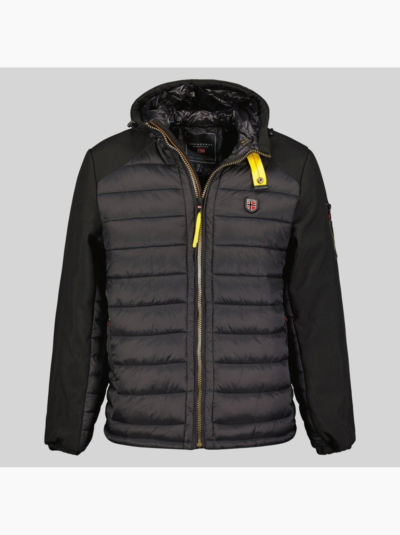 Piumino con cappuccio abator – geographical norway Nero - Kiabi