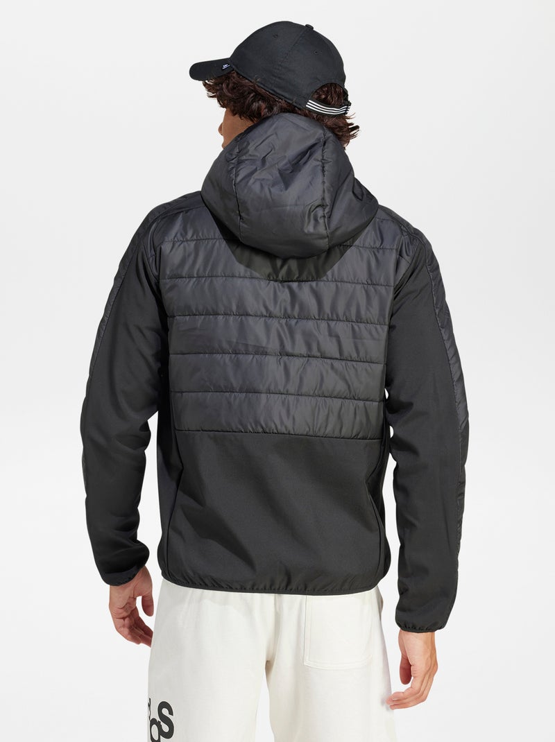 Piumino con cappuccio 'Adidas' NERO - Kiabi