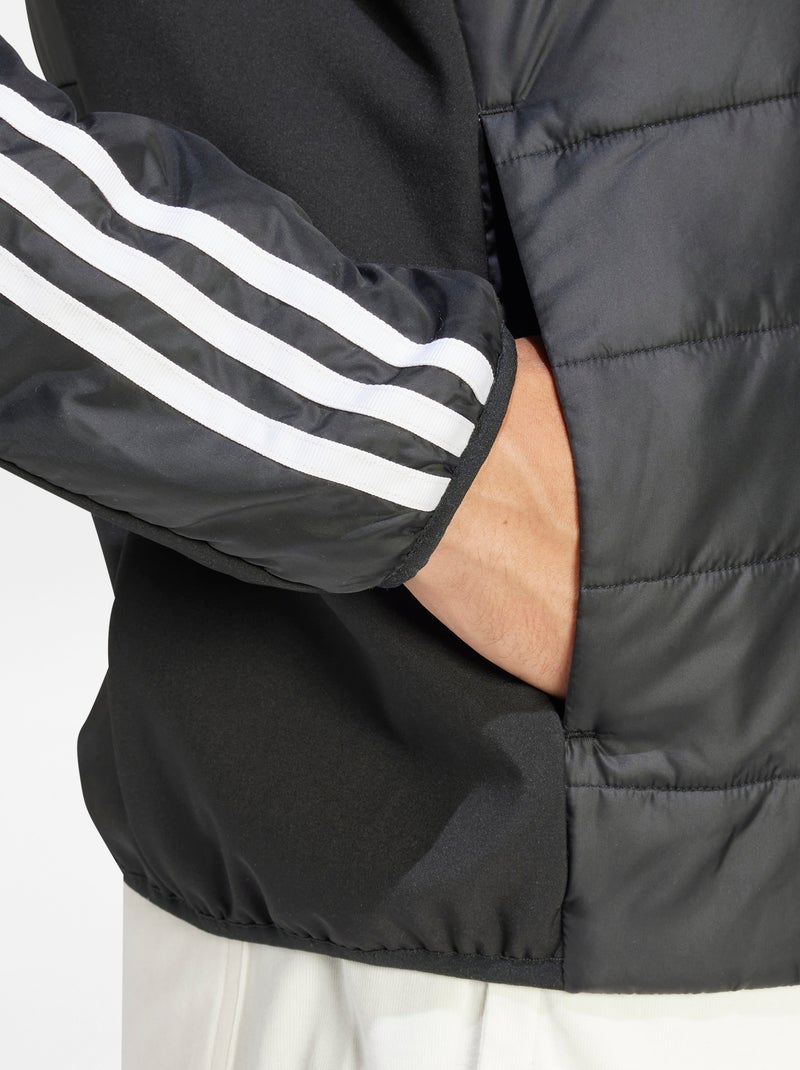 Piumino con cappuccio 'Adidas' NERO - Kiabi