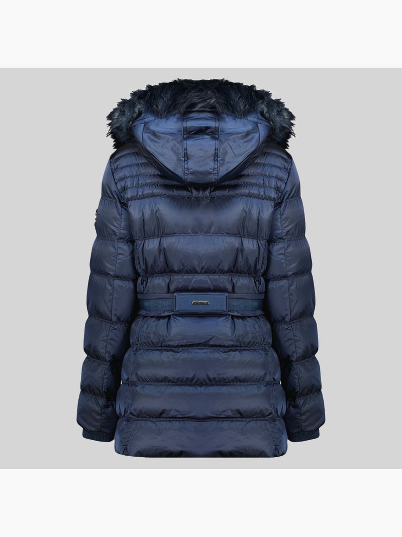 Piumino con cappuccio aimeraude – geographical norway Blu marino - Kiabi