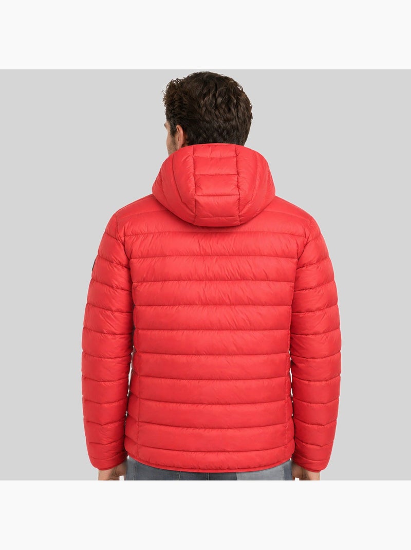 Piumino con cappuccio aipter hood – geographical norway Rosso - Kiabi