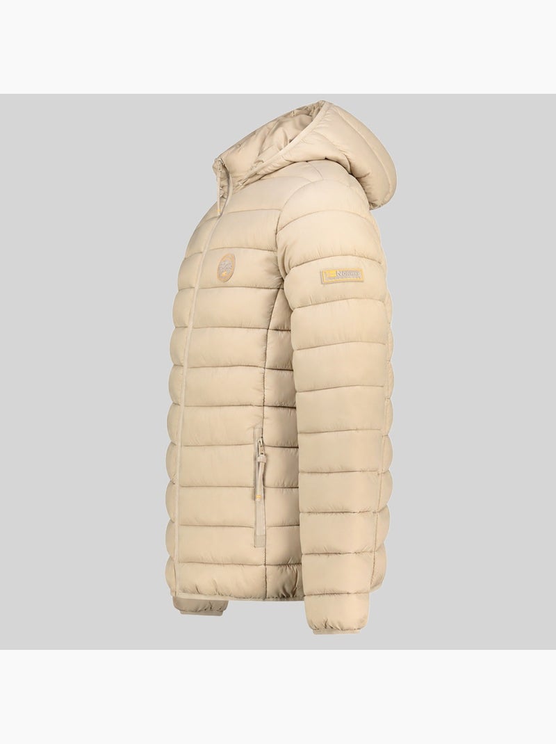 Piumino con cappuccio amiglobolor hood – geographical norway Beige - Kiabi