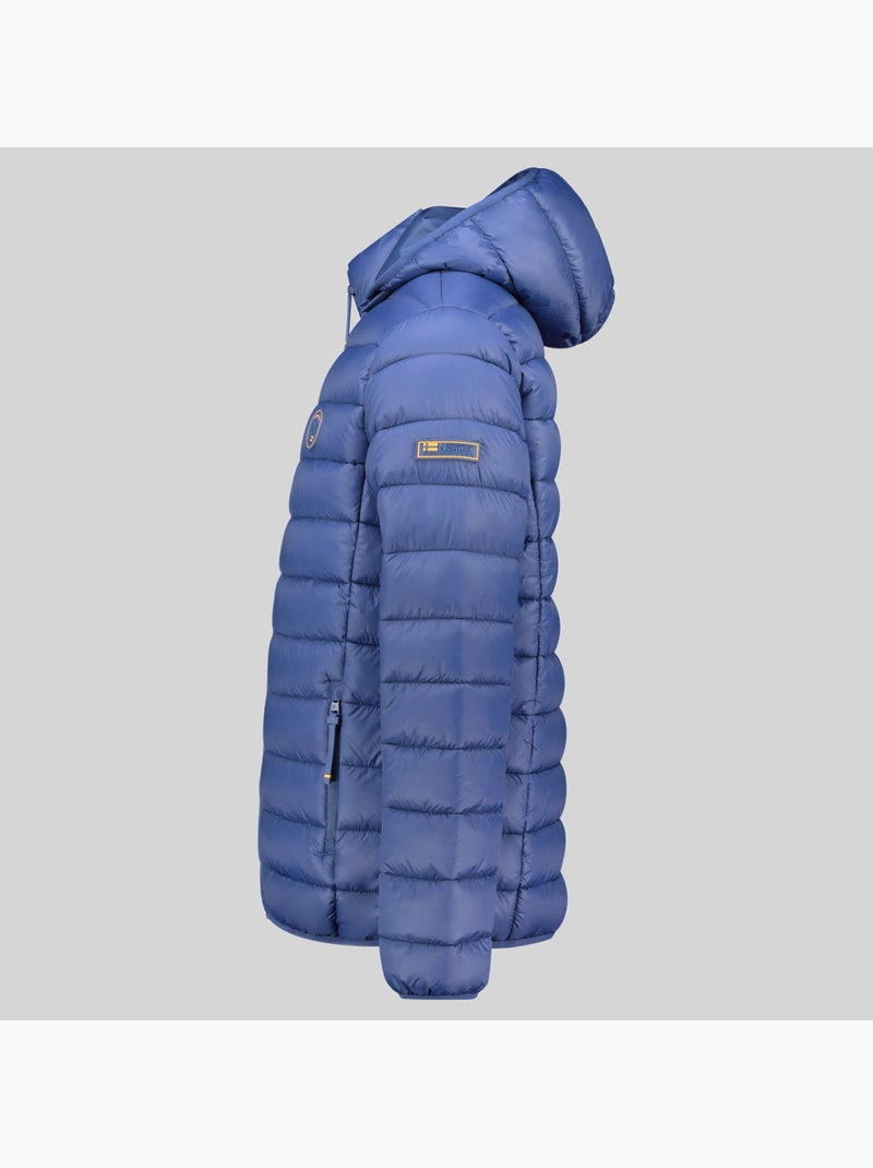Piumino con cappuccio amiglobolor hood – geographical norway Blu jeans - Kiabi