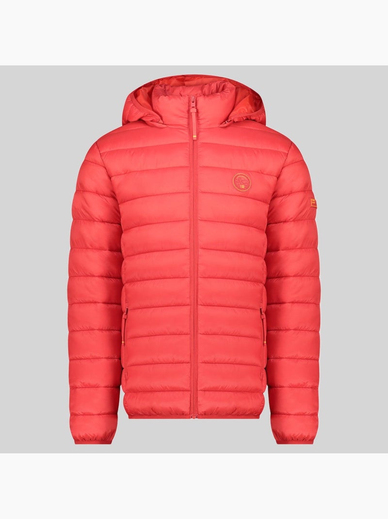 Piumino con cappuccio amiglobolor hood – geographical norway Rosso - Kiabi