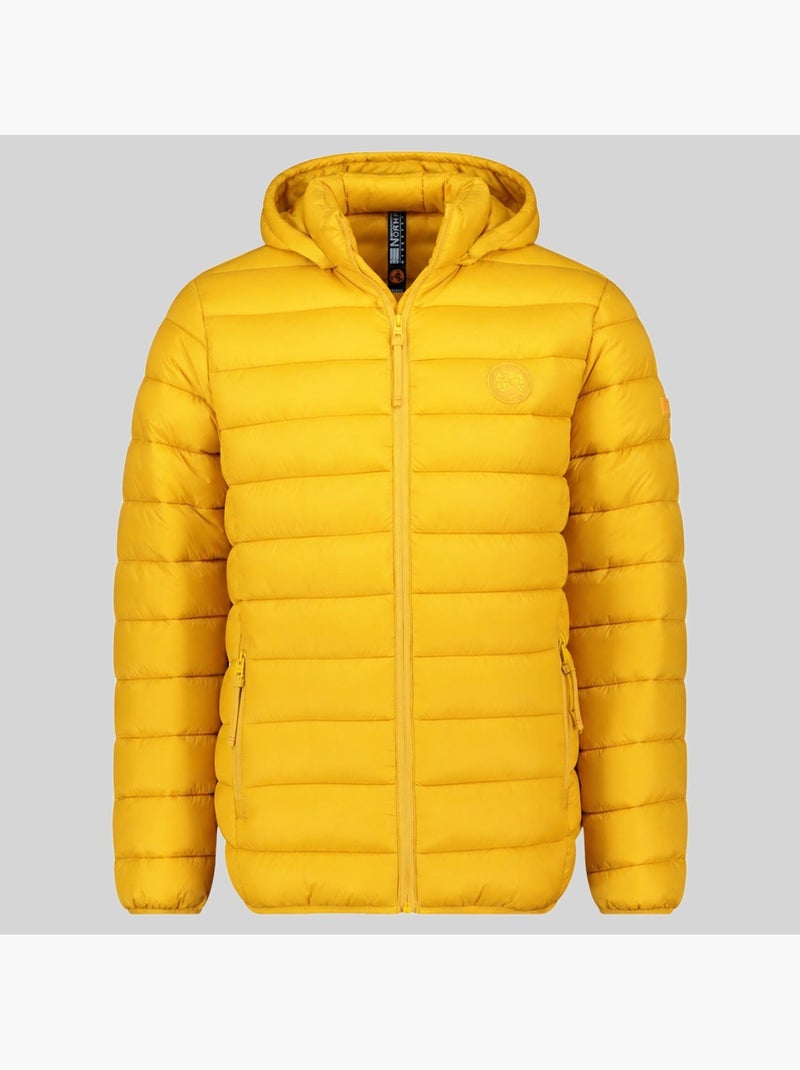 Piumino con cappuccio amiglobolor hood – geographical norway Senape - Kiabi