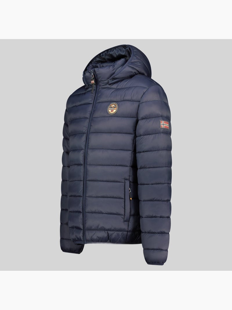 Piumino con cappuccio amigoflag hood – geographical norway Blu marino - Kiabi