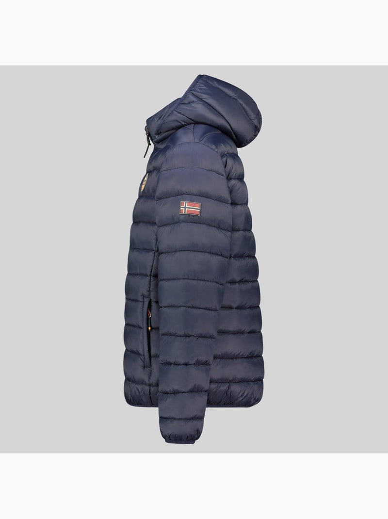Piumino con cappuccio amigoflag hood – geographical norway Blu marino - Kiabi