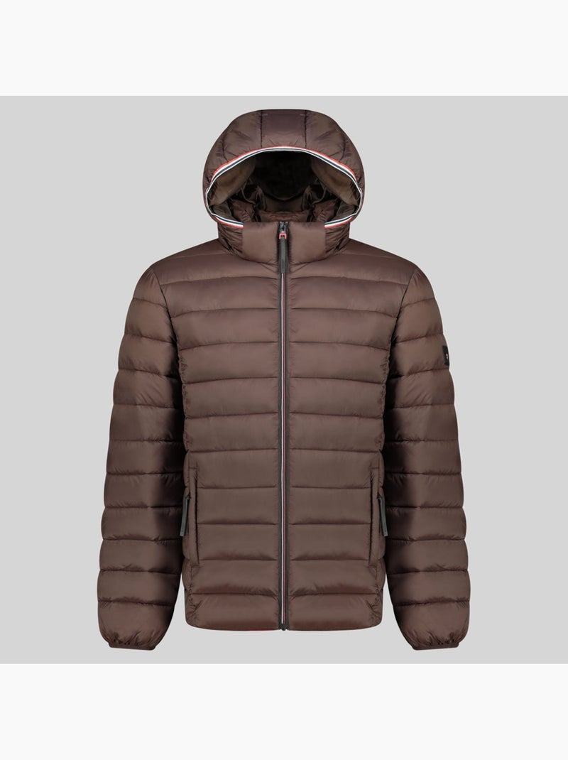 Piumino con cappuccio amigotom hood – geographical norway Marrone scuro - Kiabi