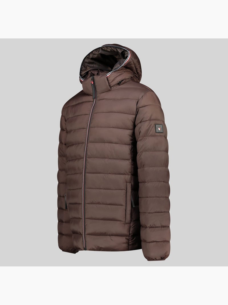 Piumino con cappuccio amigotom hood – geographical norway Marrone scuro - Kiabi