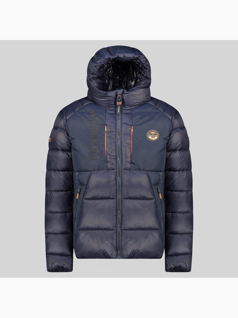 Piumino con cappuccio anatolium – geographical norway Blu marino - Kiabi