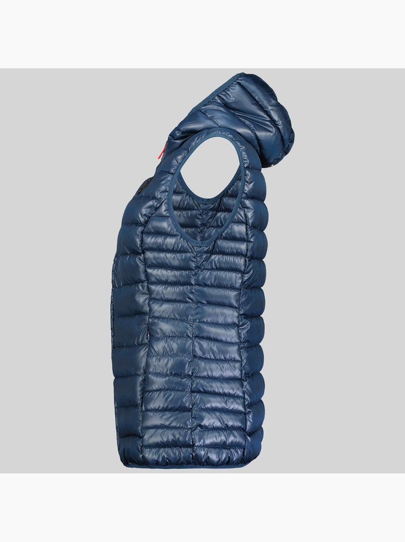 Piumino con cappuccio annecy vest hood – geographical norway Blu marino - Kiabi