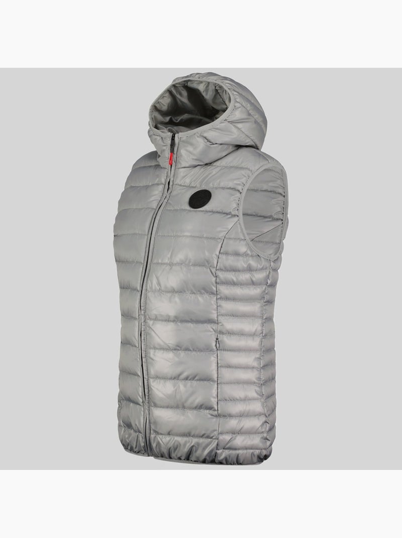 Piumino con cappuccio annecy vest hood – geographical norway Grigio chiaro - Kiabi