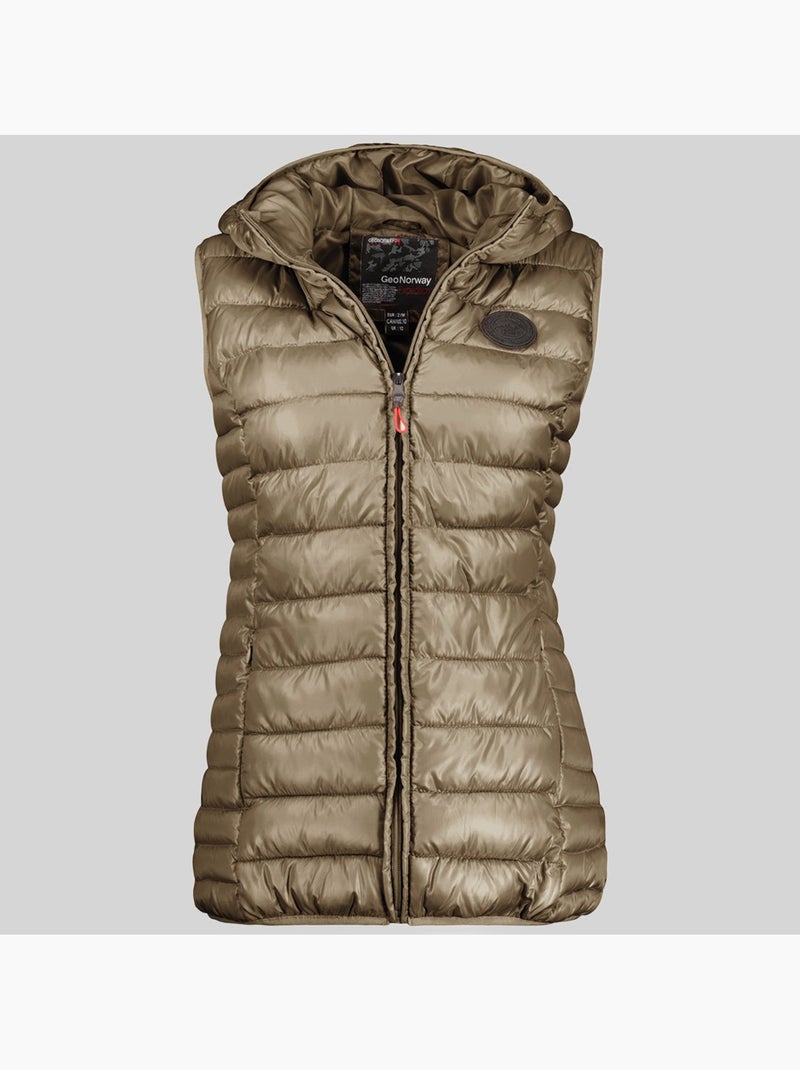 Piumino con cappuccio annecy vest hood – geographical norway Grigio temporale - Kiabi