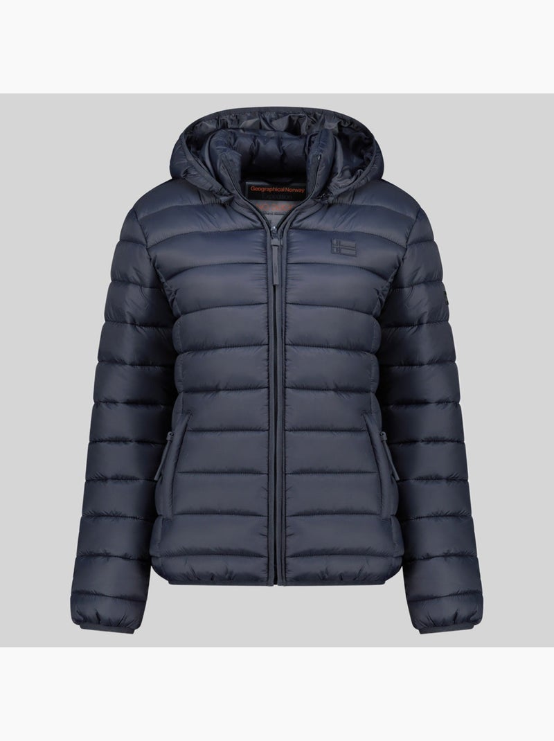 Piumino con cappuccio atichoko hood – geographical norway Blu marino - Kiabi