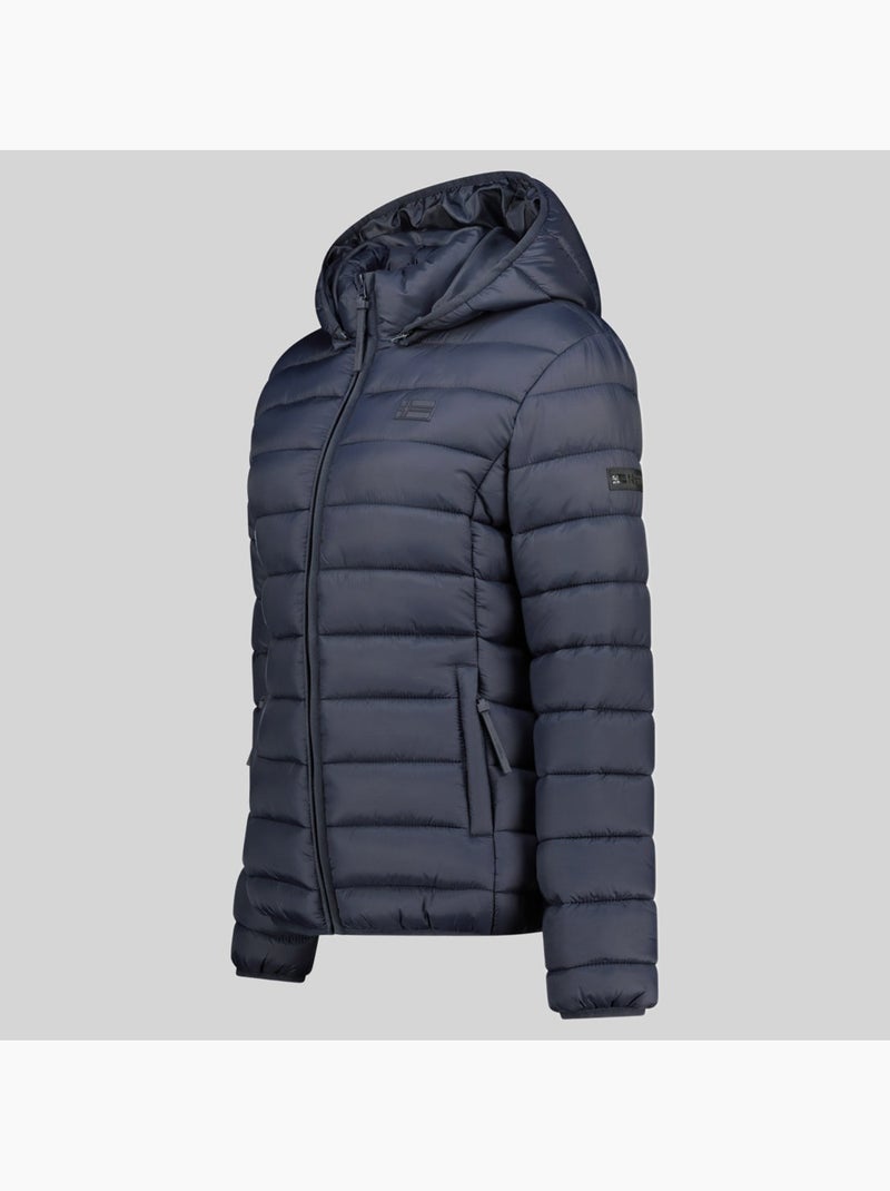 Piumino con cappuccio atichoko hood – geographical norway Blu marino - Kiabi
