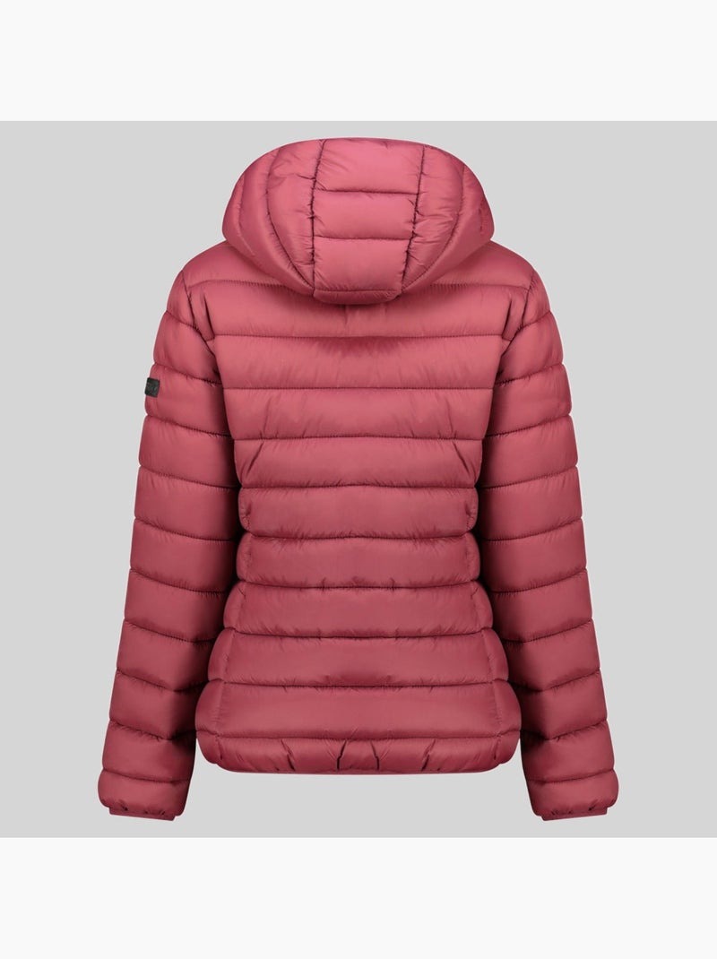 Piumino con cappuccio atichoko hood – geographical norway Bordeaux - Kiabi
