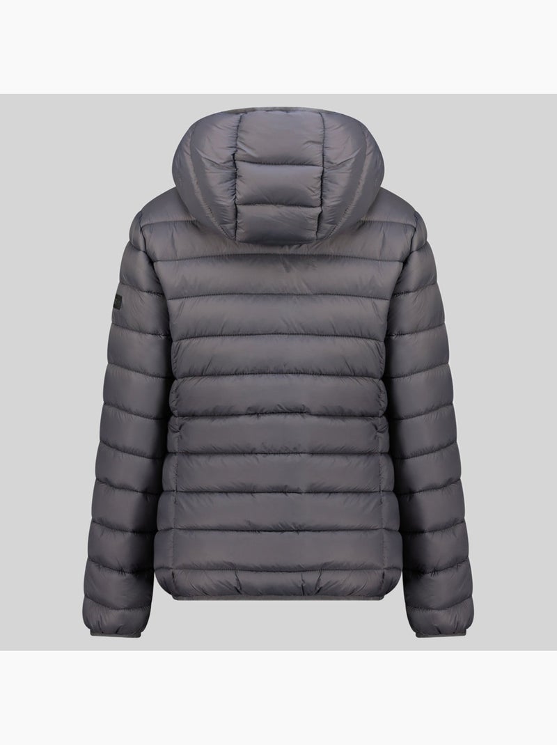 Piumino con cappuccio atichoko hood – geographical norway Grigio scuro - Kiabi