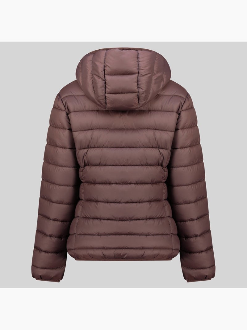 Piumino con cappuccio atichoko hood – geographical norway Marrone scuro - Kiabi