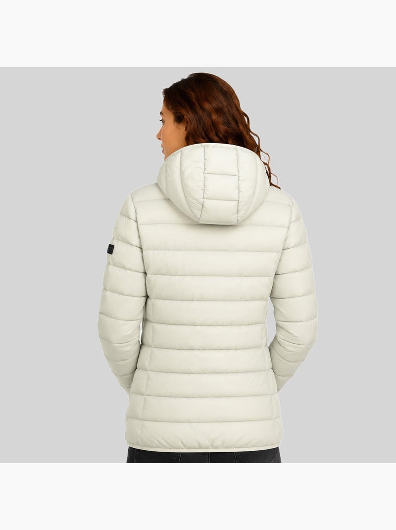 Piumino con cappuccio atichoko hood – geographical norway Verde salvia - Kiabi