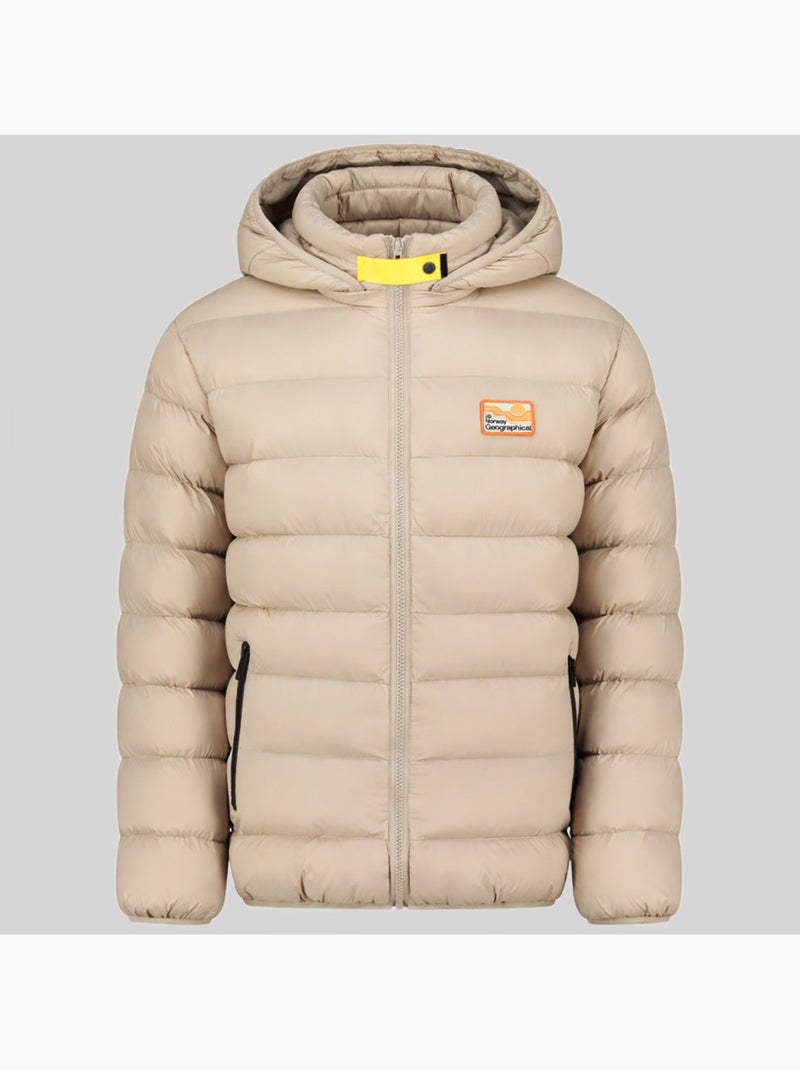 Piumino con cappuccio avalanche hood – geographical norway Beige - Kiabi