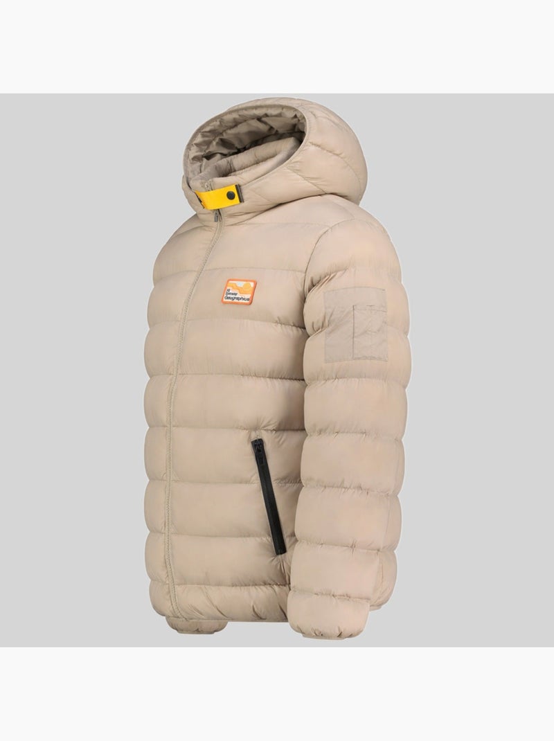 Piumino con cappuccio avalanche hood – geographical norway Beige - Kiabi