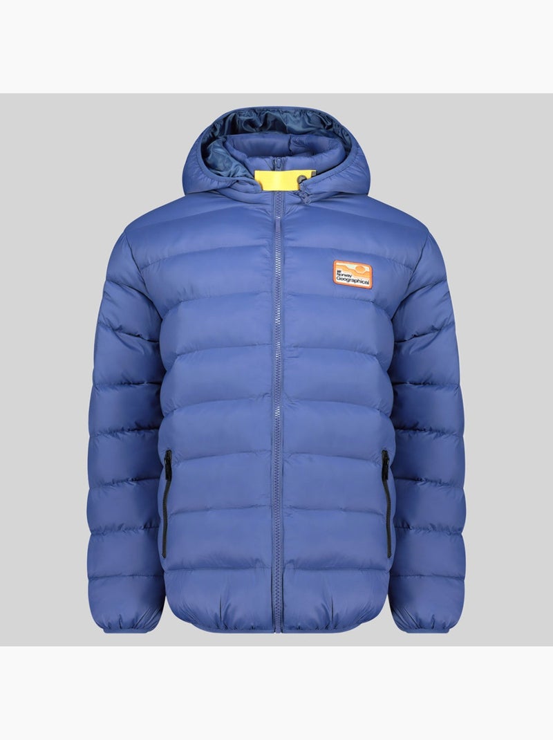 Piumino con cappuccio avalanche hood – geographical norway Blu jeans - Kiabi