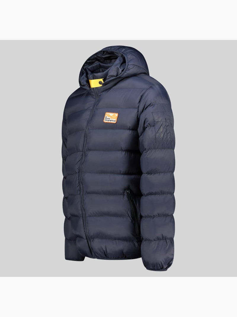 Piumino con cappuccio avalanche hood – geographical norway Blu marino - Kiabi