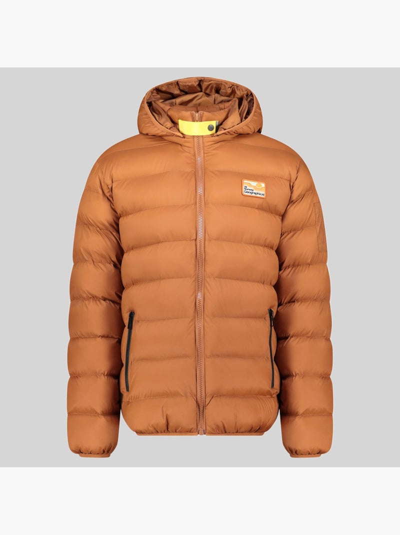 Piumino con cappuccio avalanche hood – geographical norway Cammello - Kiabi
