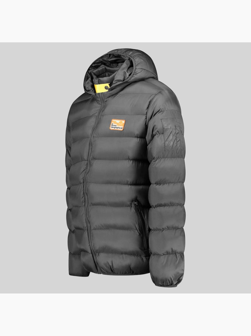 Piumino con cappuccio avalanche hood – geographical norway Grigio scuro - Kiabi