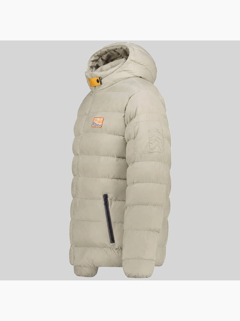 Piumino con cappuccio avalanche hood – geographical norway Verde salvia - Kiabi