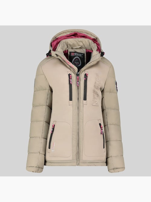 Piumino con cappuccio beachwood – geographical norway - Kiabi