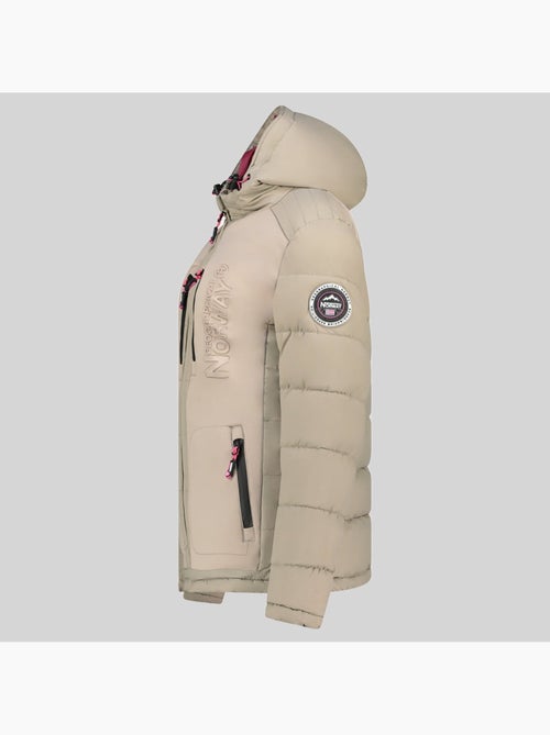 Piumino con cappuccio beachwood – geographical norway - Kiabi