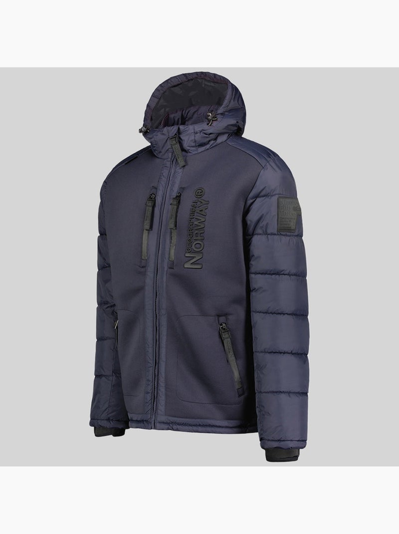 Piumino con cappuccio beachwood – geographical norway Blu marino - Kiabi