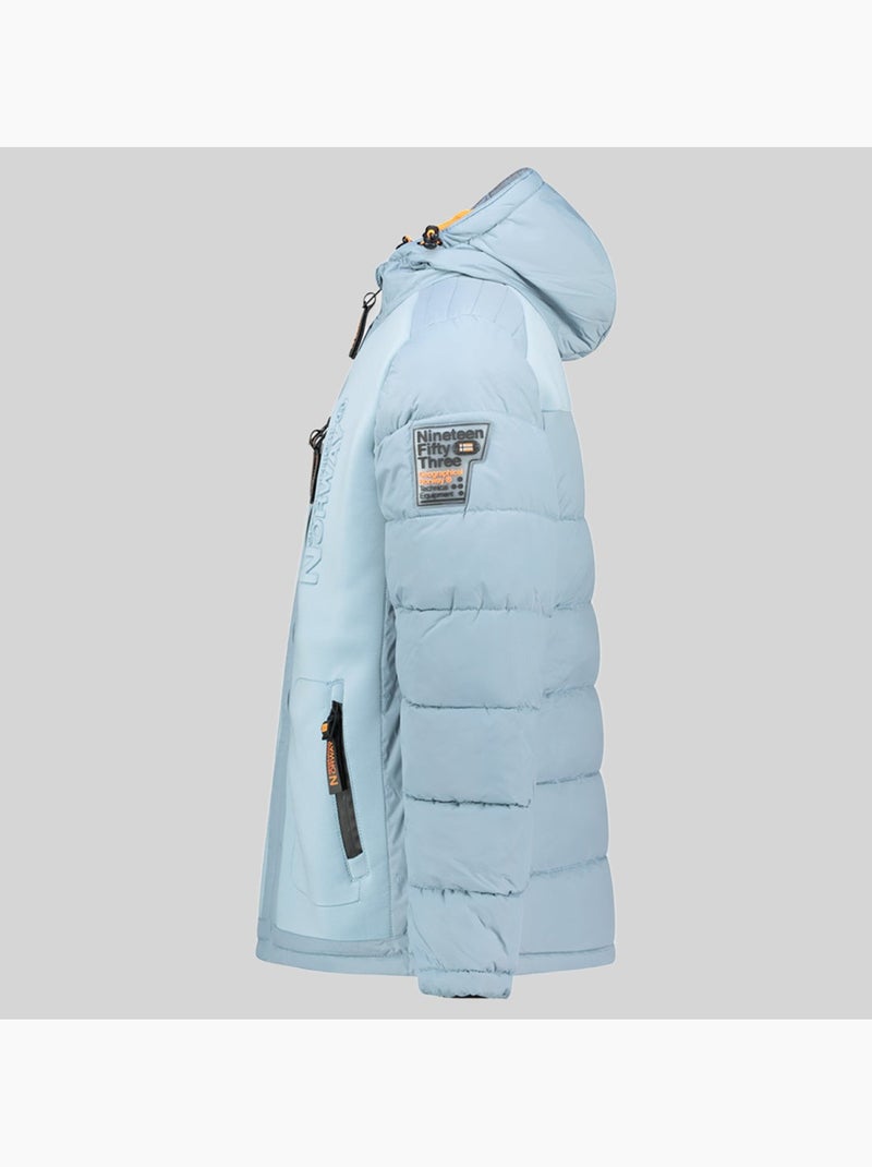 Piumino con cappuccio beachwood – geographical norway Blu polare - Kiabi