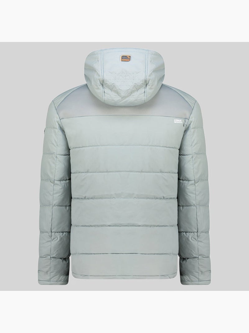 Piumino con cappuccio beachwood – geographical norway Grigio chiaro - Kiabi