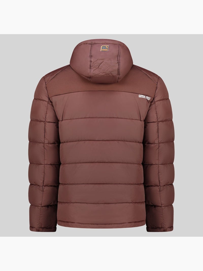 Piumino con cappuccio beachwood – geographical norway Marrone - Kiabi