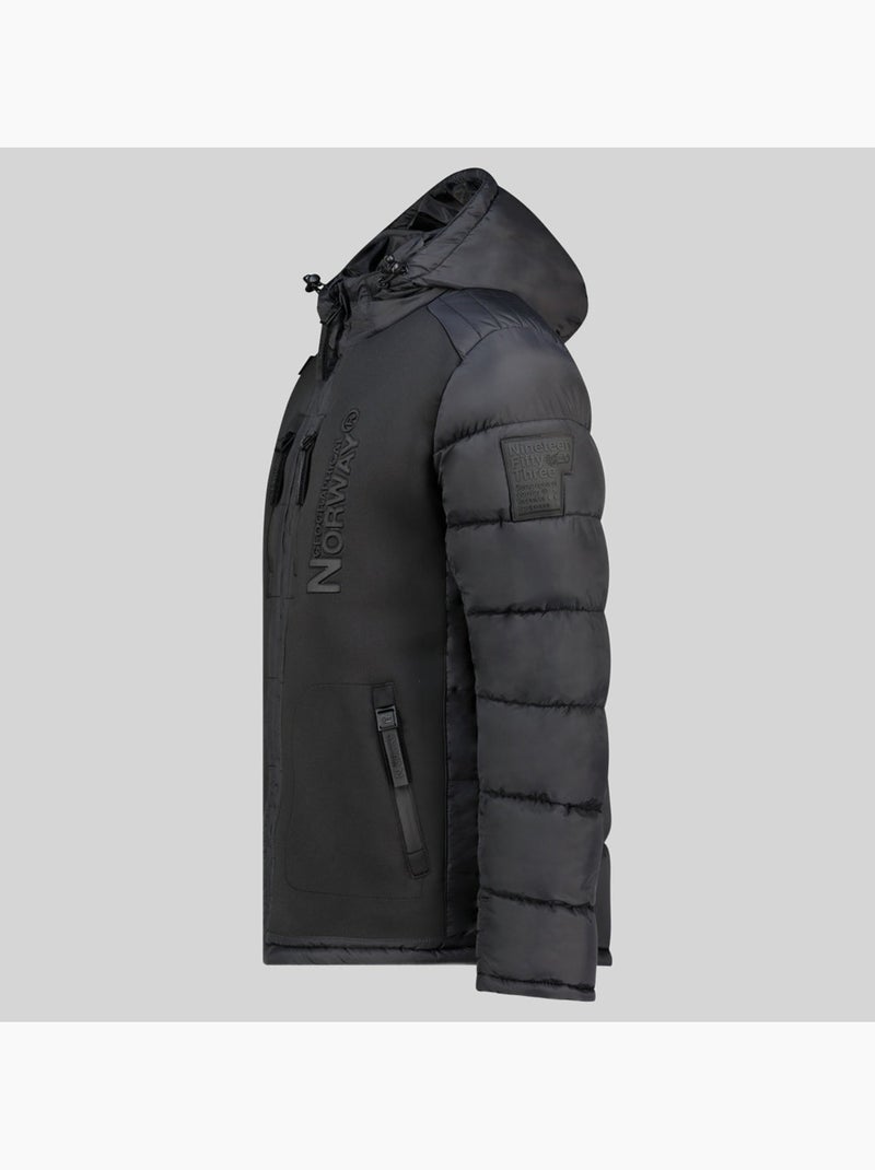 Piumino con cappuccio beachwood – geographical norway Nero - Kiabi