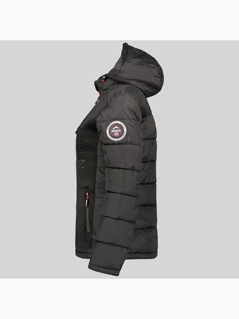Piumino con cappuccio beachwood – geographical norway Nero - Kiabi