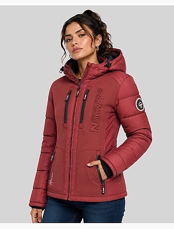 Piumino con cappuccio beachwood – geographical norway