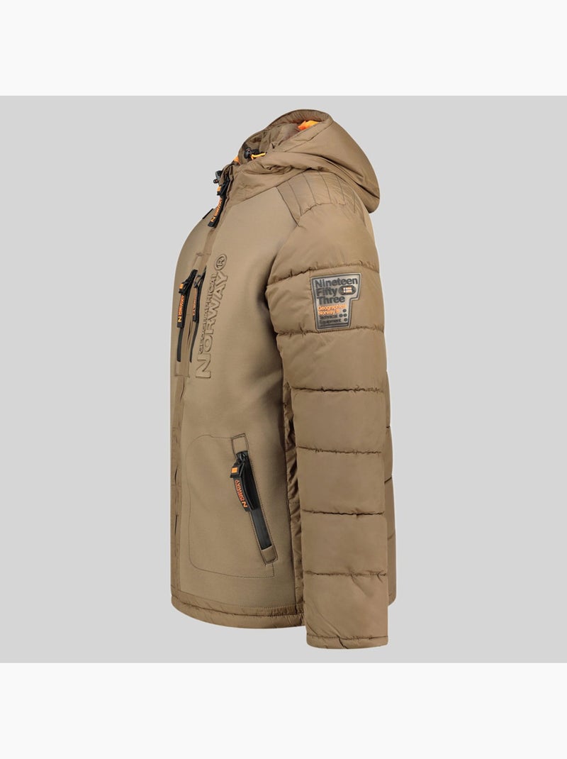 Piumino con cappuccio beachwood – geographical norway Tortora - Kiabi