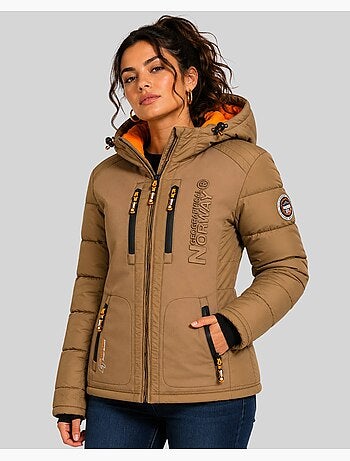 Piumino con cappuccio beachwood – geographical norway