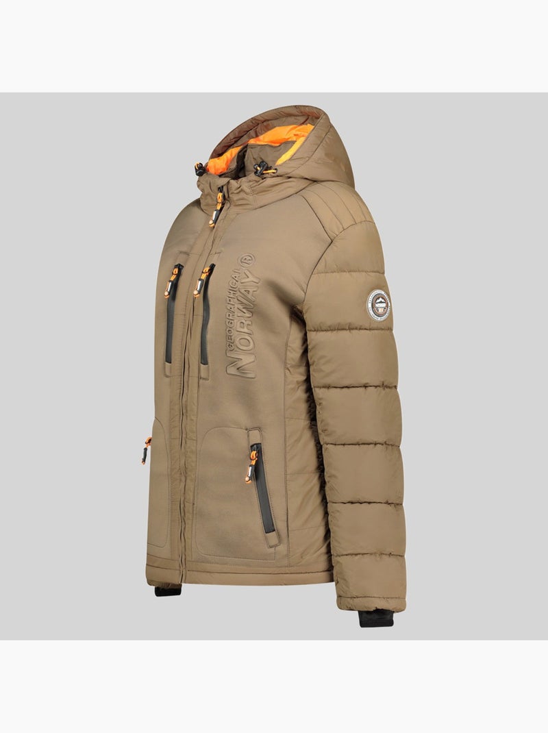 Piumino con cappuccio beachwood – geographical norway Tortora - Kiabi