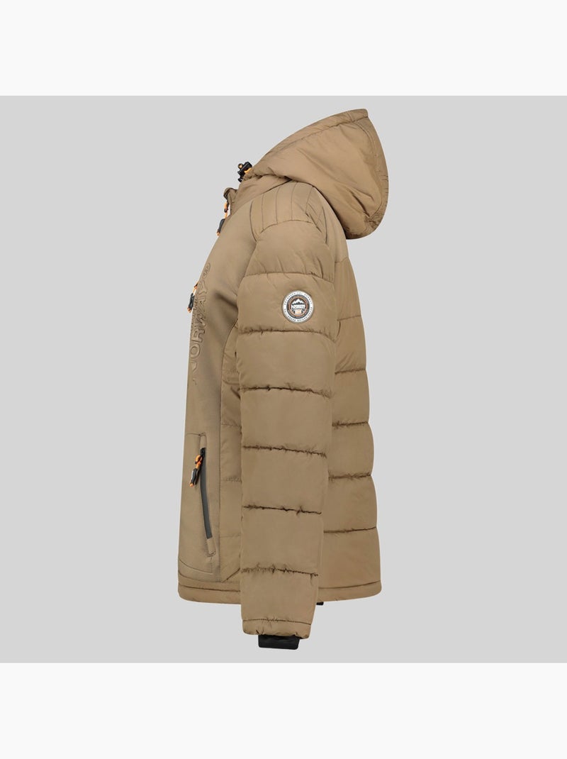 Piumino con cappuccio beachwood – geographical norway Tortora - Kiabi