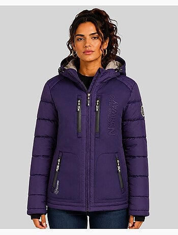 Piumino con cappuccio beachwood – geographical norway