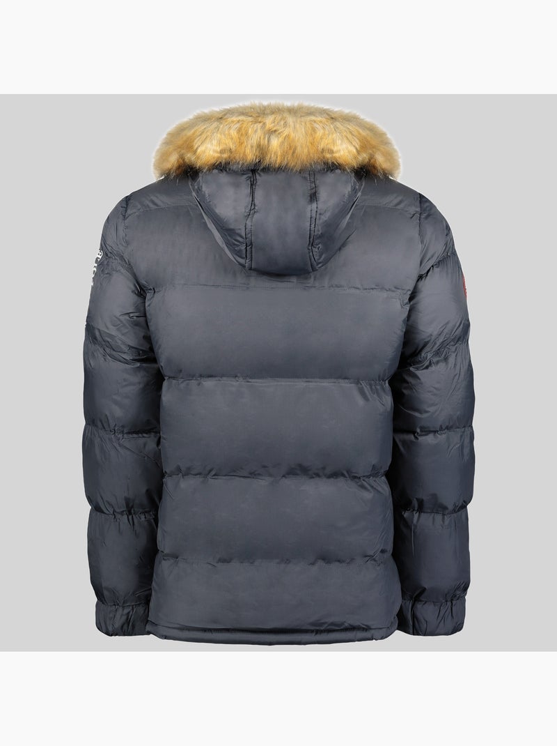 Piumino con cappuccio bilboquet – geographical norway Grigio scuro - Kiabi